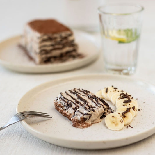 Schichteis mit Schokolade und NiceCream