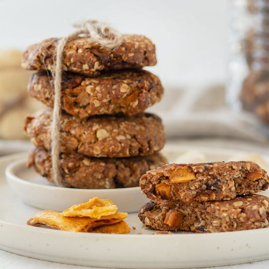 Mangocookies mit Schokostücken