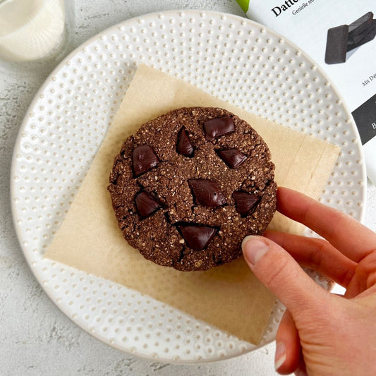 Schokoladencookie mit Schokostückchen