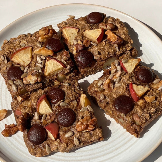 Apple Oat Bars