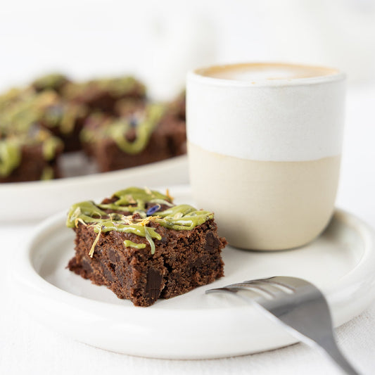Brownies mit Dattel Schokolade