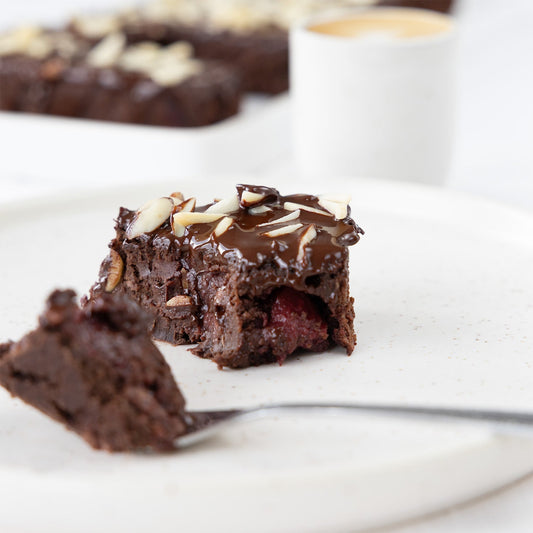 Brownies mit Dattel Schokolade