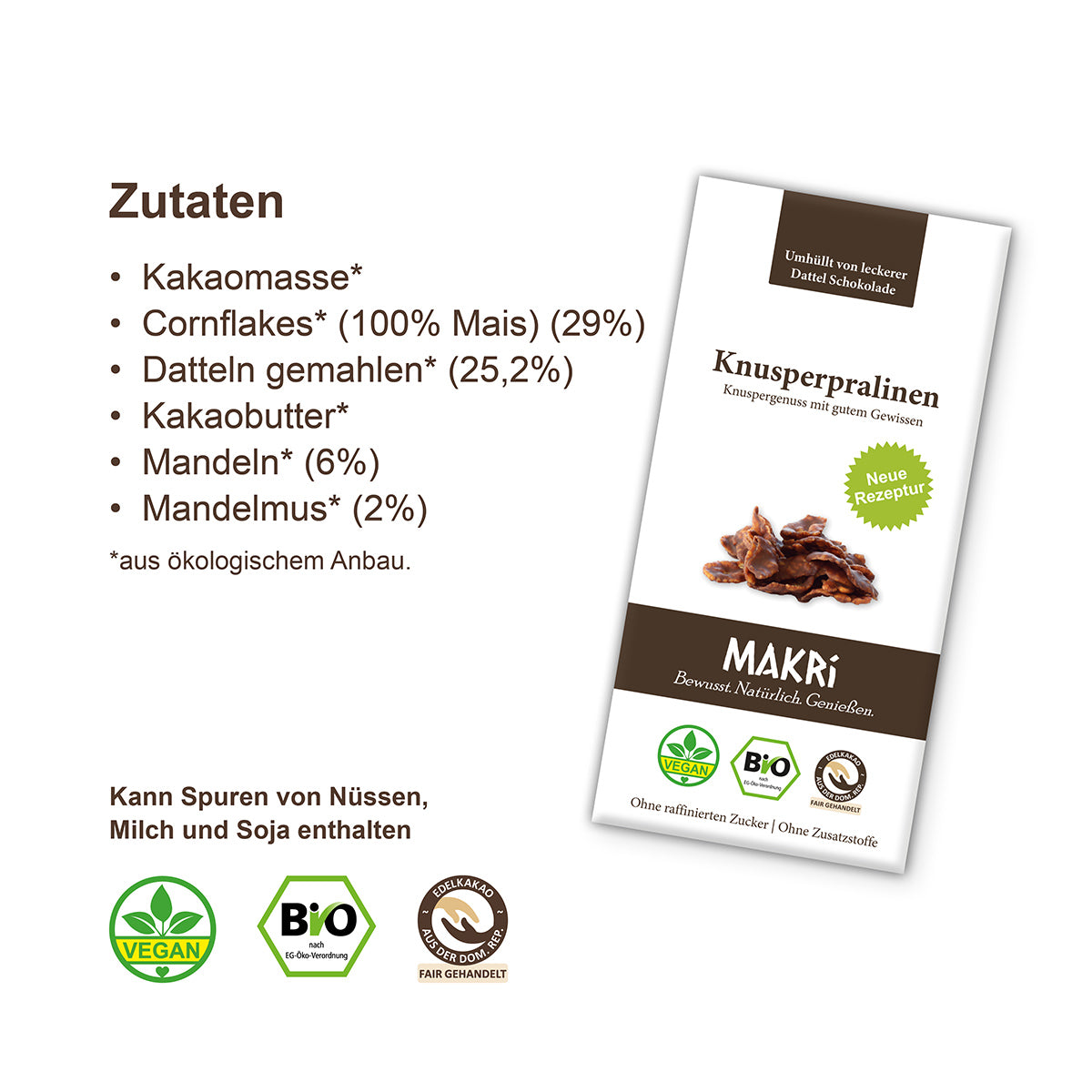 MAKRi Bio Knusperpralinen