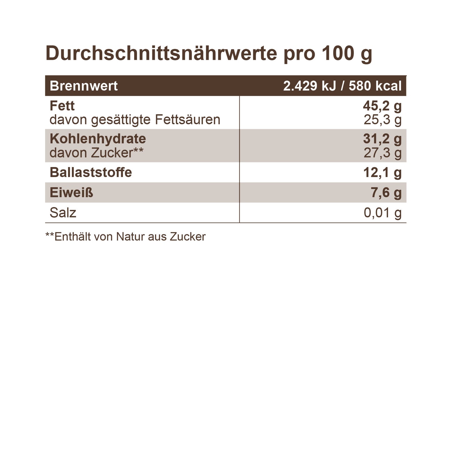 MAKRi Bio Dattel Schokolade - Cremige Mandel 54% - Peru
