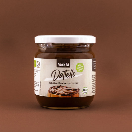 Dattello - MAKRi Bio Schoko-Haselnuss-Creme mit Datteln